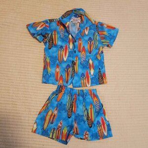 Hawaiian outfit 12 mo